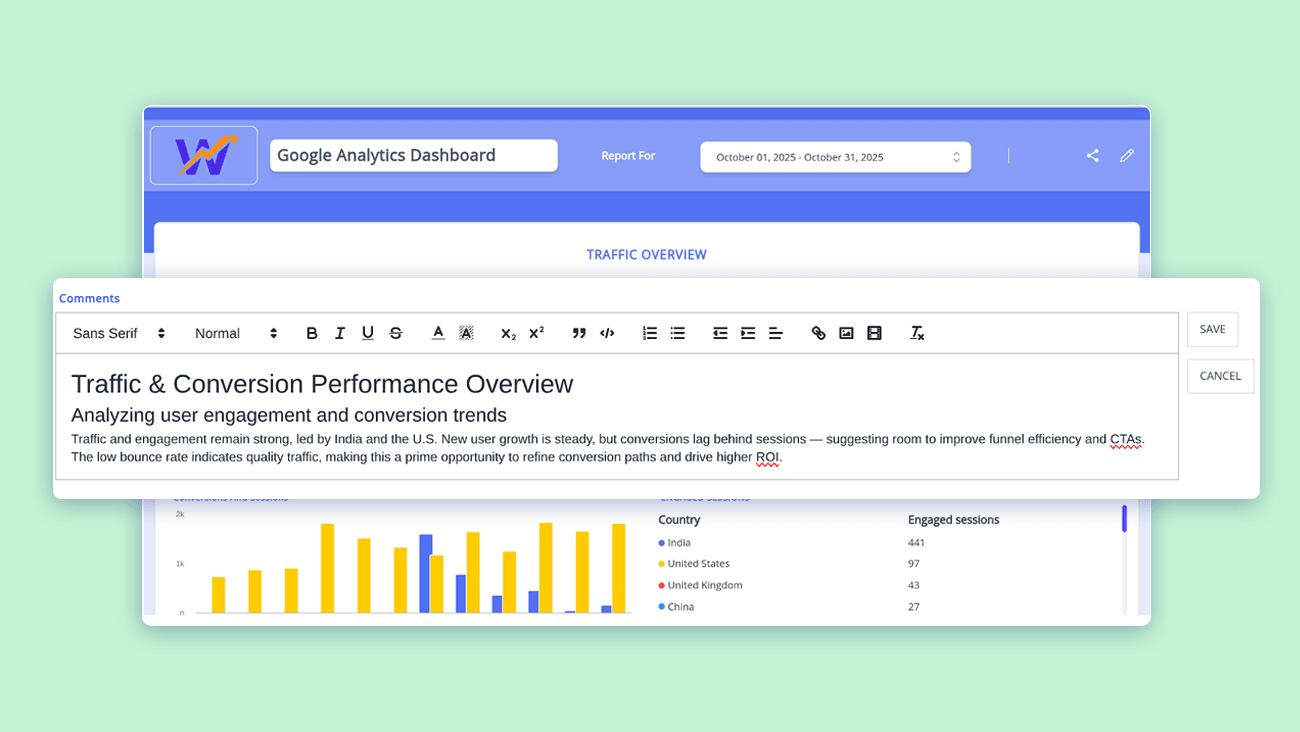 Turn Your Data into Clear Stories
