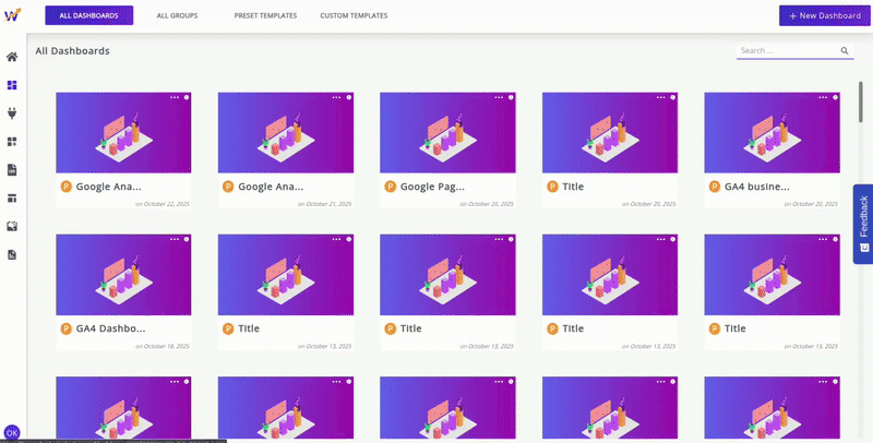 Campaign Dashboard Creation